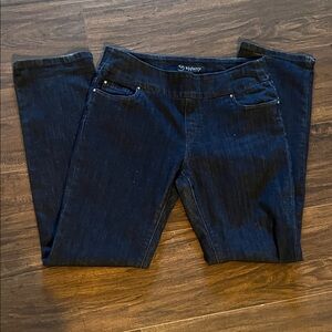 Blueberry denim Dark Blue Stretch straight leg Jeans like new